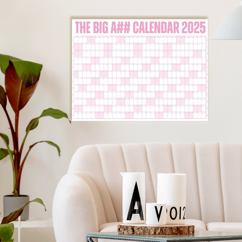 🎁Hot sales 49% OFF🔥The Big A## Calendar 2025 | Dry Erase