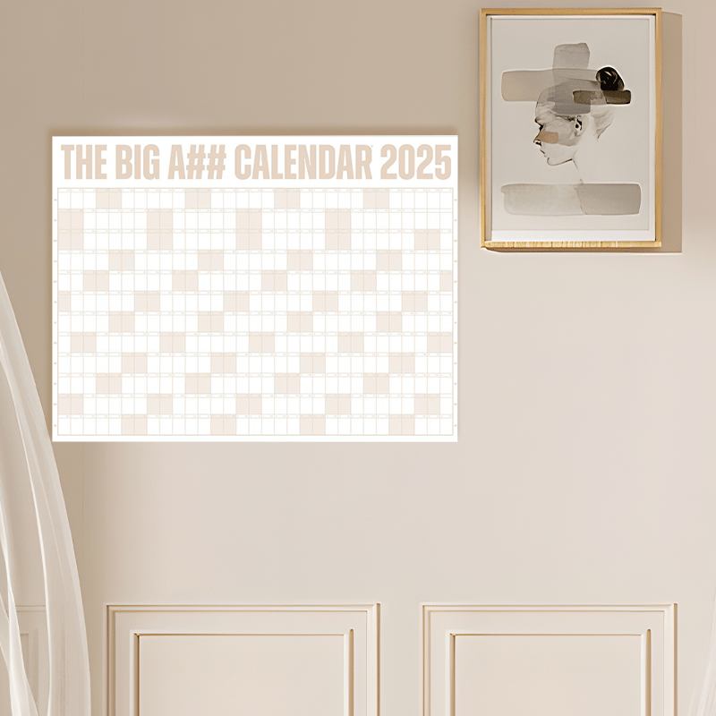 🎁Hot sales 49% OFF🔥The Big A## Calendar 2025 | Dry Erase
