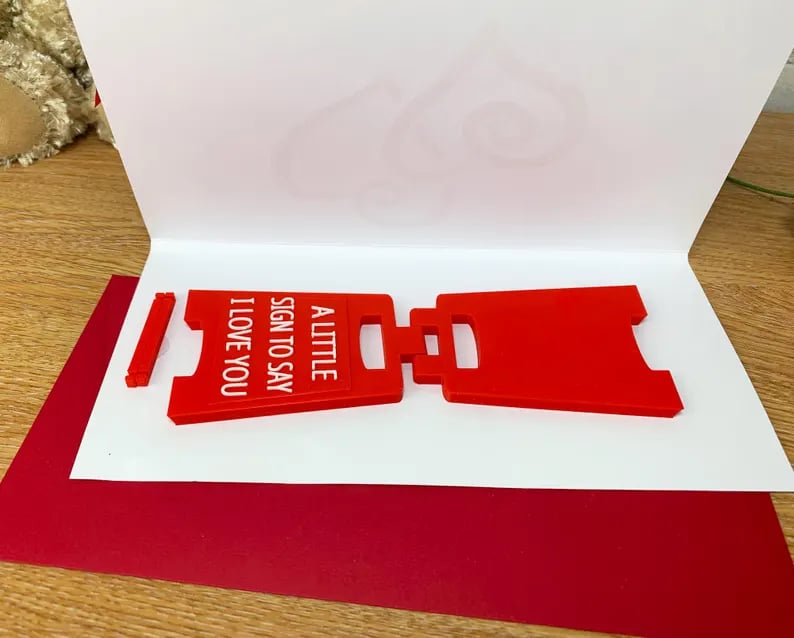 🔥Valentine's Day Deals - Romantic Mini Sign. A Little Sign to Say I Love You