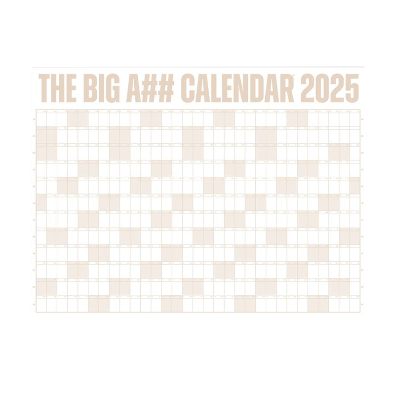 🎁Hot sales 49% OFF🔥The Big A## Calendar 2025 | Dry Erase