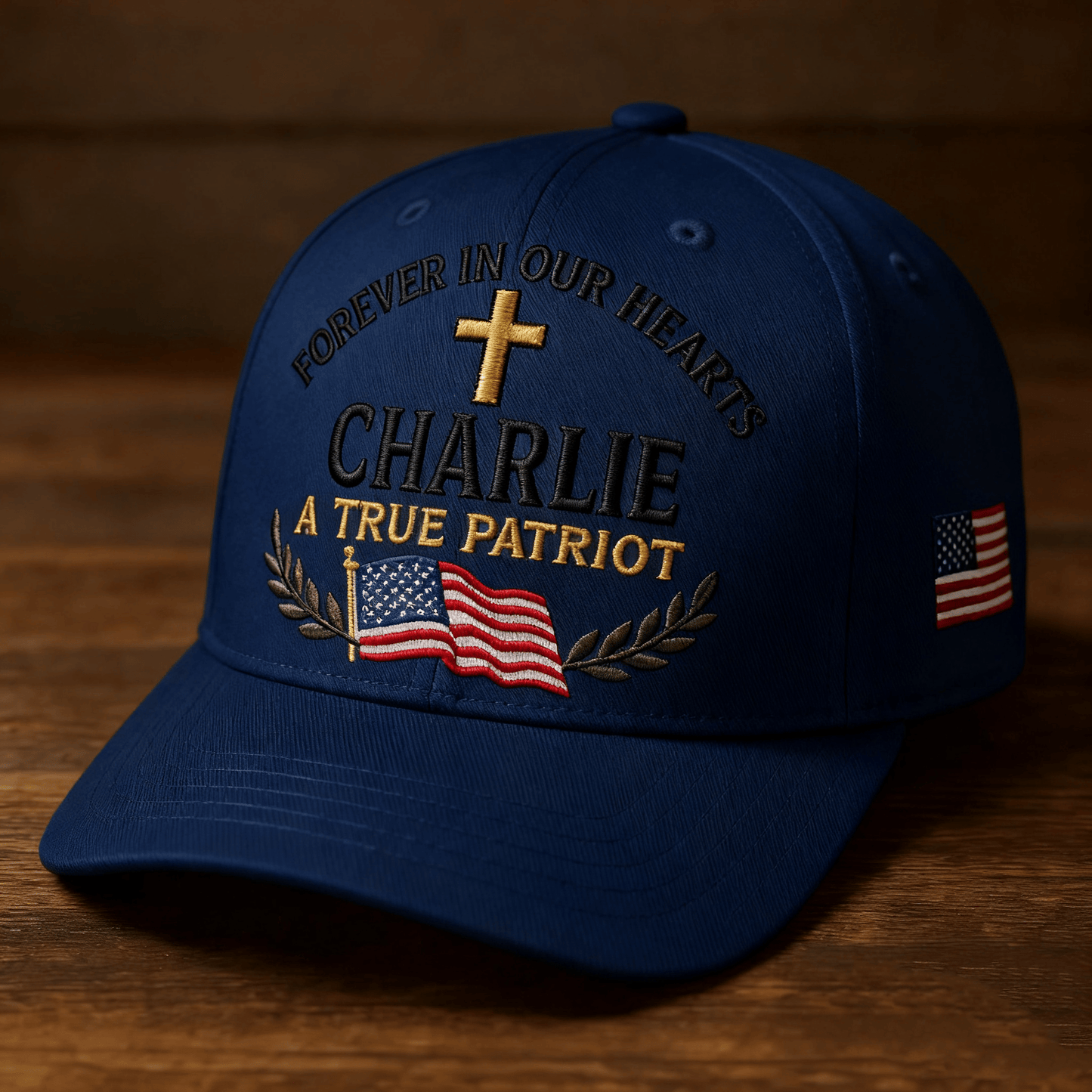 🙏Charlie Memorial Cap_For the True Patriots