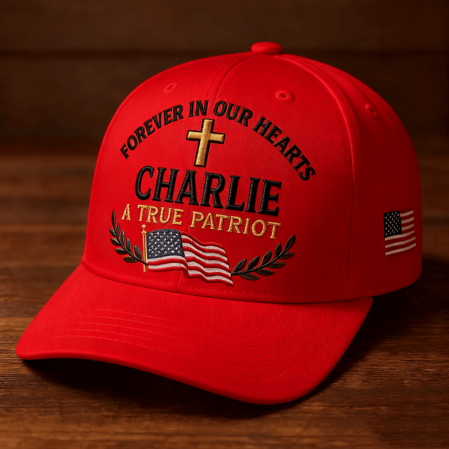 🙏Charlie Memorial Cap_For the True Patriots