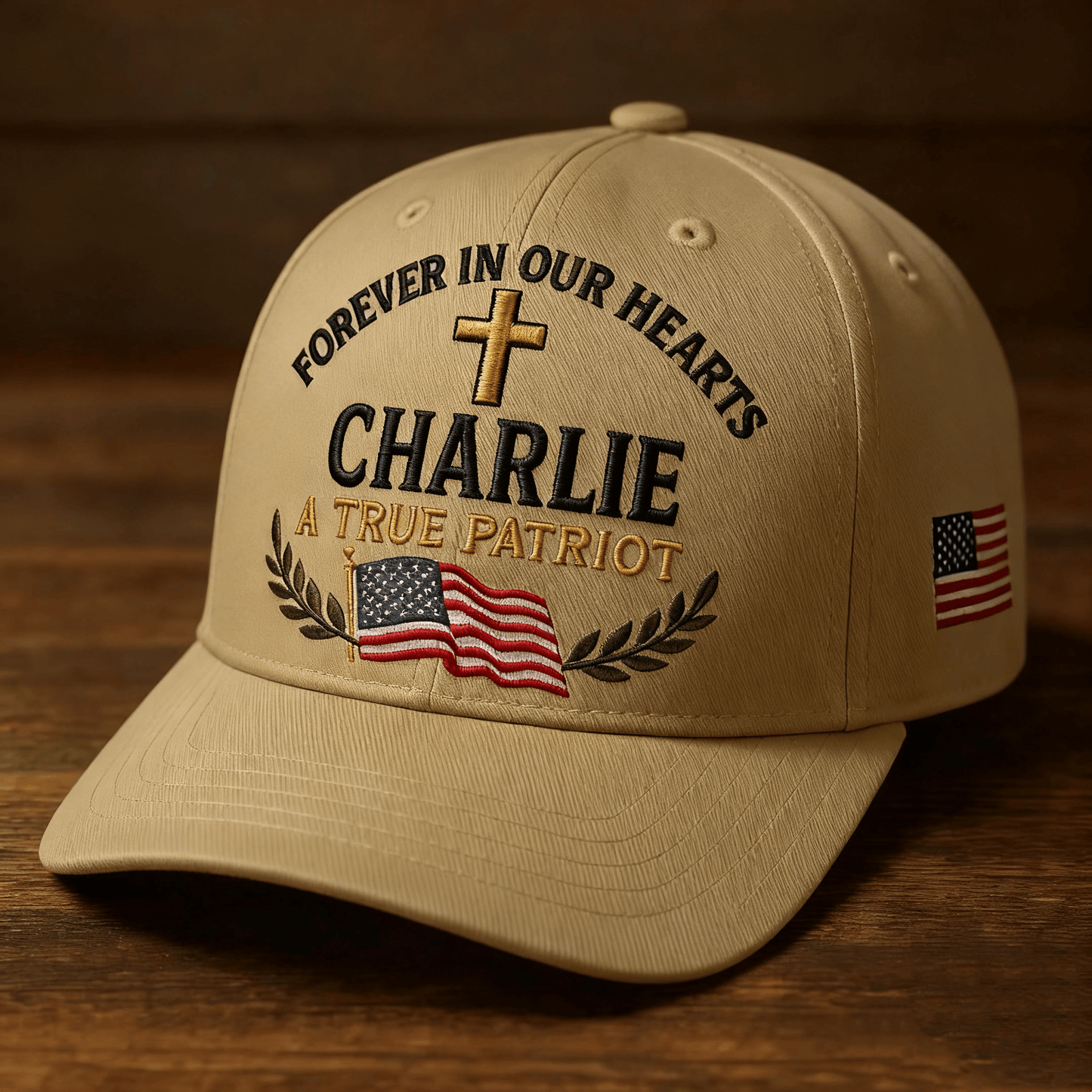 🙏Charlie Memorial Cap_For the True Patriots