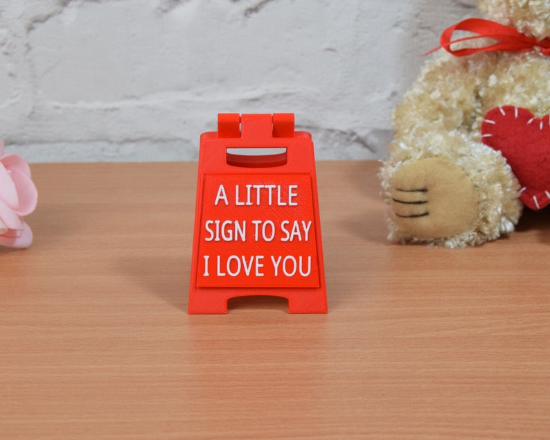 🔥Valentine's Day Deals - Romantic Mini Sign. A Little Sign to Say I Love You