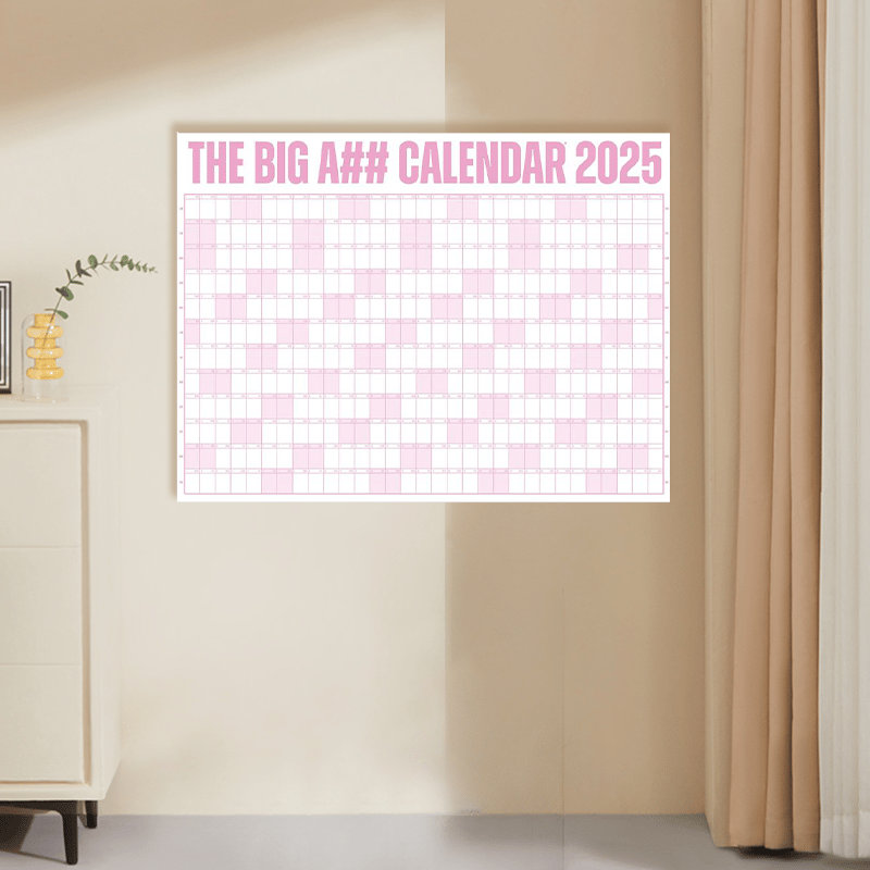 🎁Hot sales 49% OFF🔥The Big A## Calendar 2025 | Dry Erase