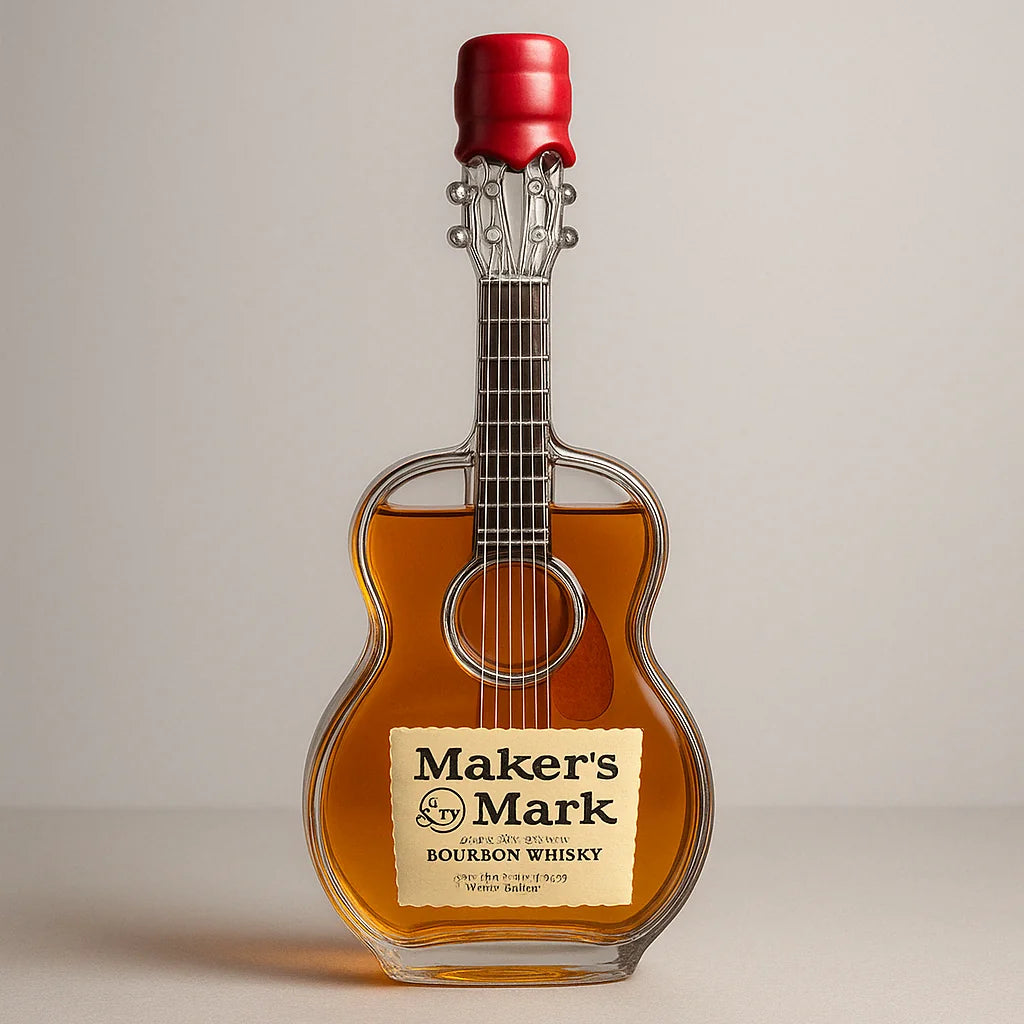 🎸Guitar Whiskey Bottle