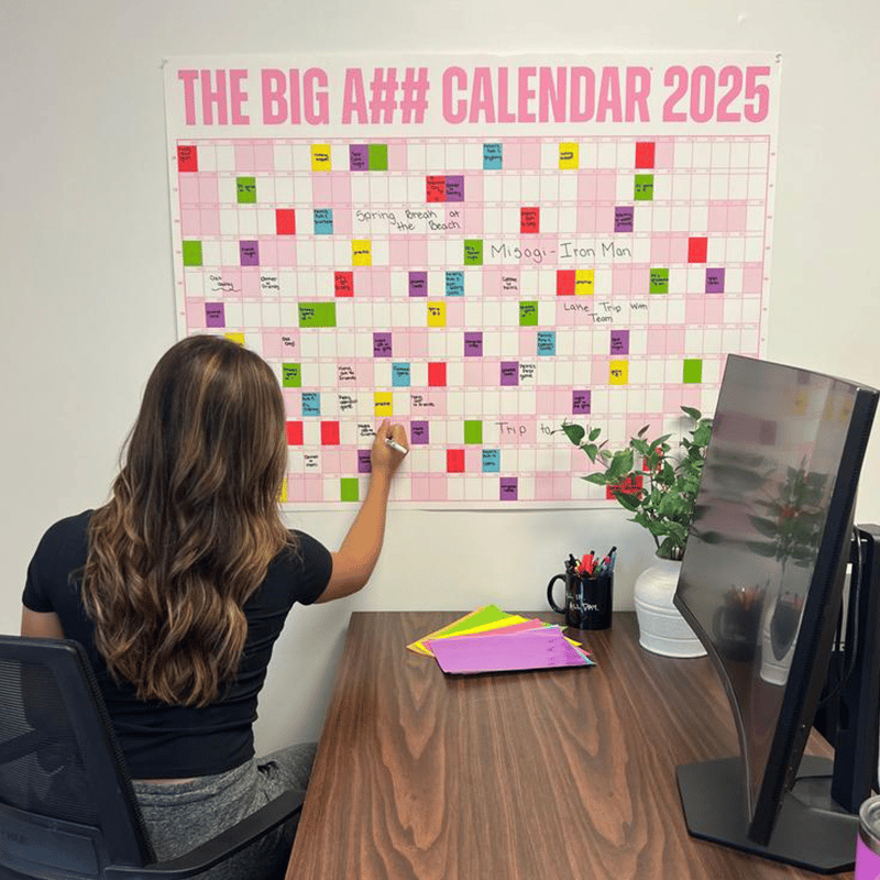 🎁Hot sales 49% OFF🔥The Big A## Calendar 2025 | Dry Erase