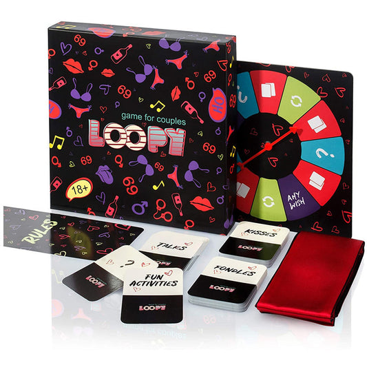 Game for Couples LOOPY-Date Night Box-Couples BoardGame- 200 Cards