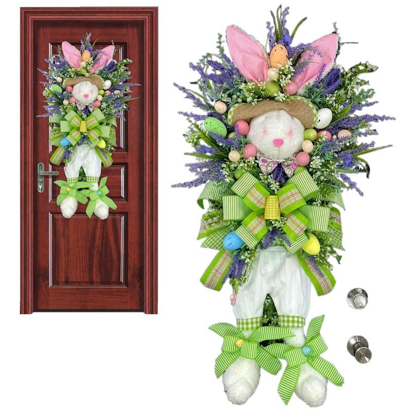 🐰💐New Easter Bunny Colorful Wreath