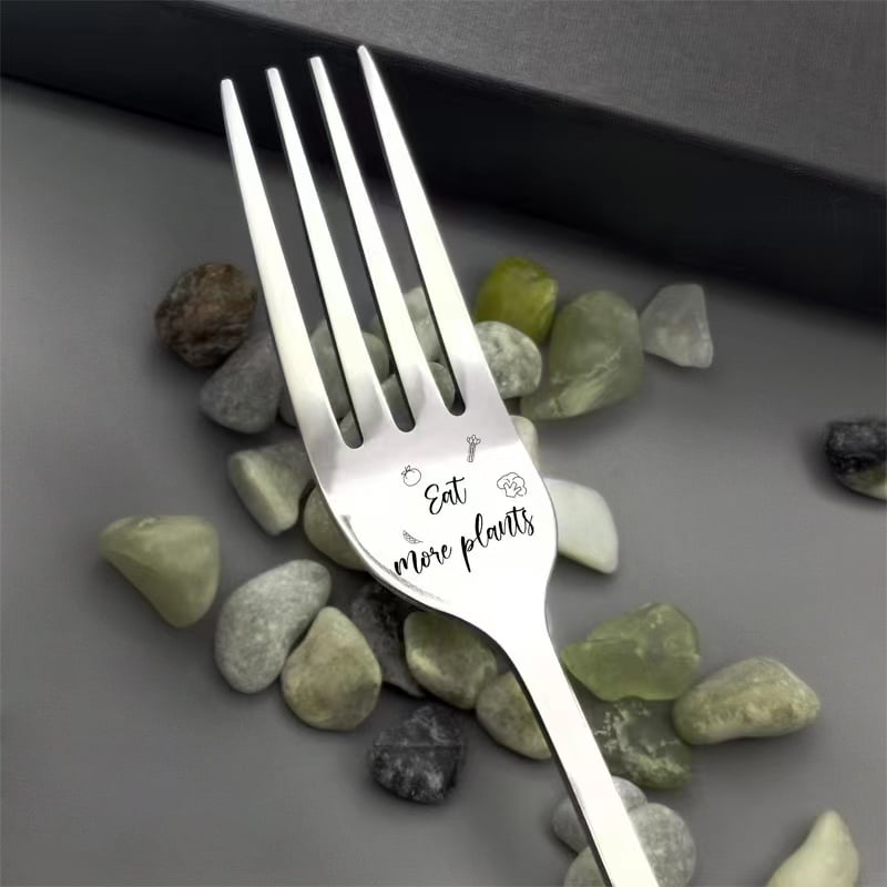 (🌹Huge Sale - 49% OFF🌹) 💝 Engraved Fork (With Gift Box) 💝