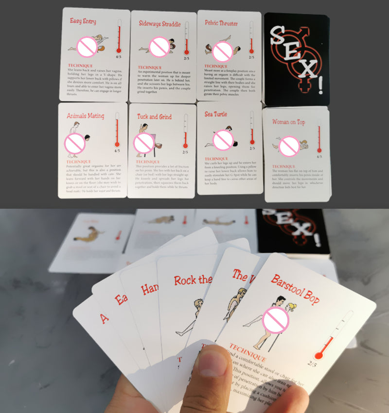 Sex position cards games for adults