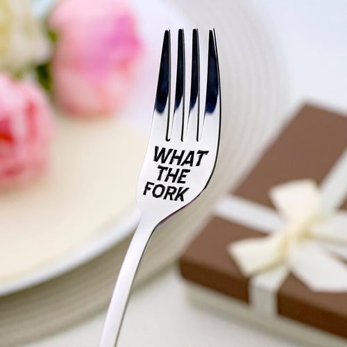 (🌹Huge Sale - 49% OFF🌹) 💝 Engraved Fork (With Gift Box) 💝