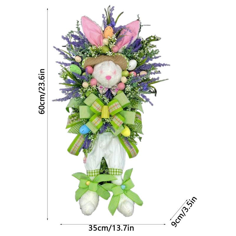 🐰💐New Easter Bunny Colorful Wreath