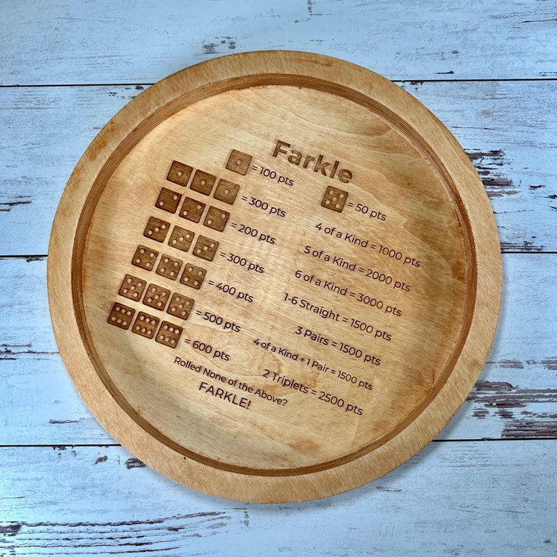 Farkle Dice Tray