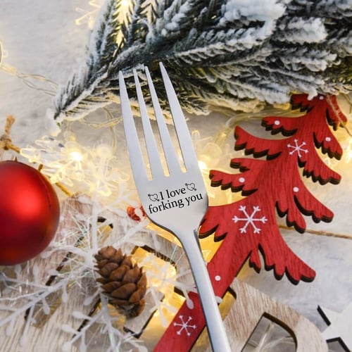 (🌹Huge Sale - 49% OFF🌹) 💝 Engraved Fork (With Gift Box) 💝