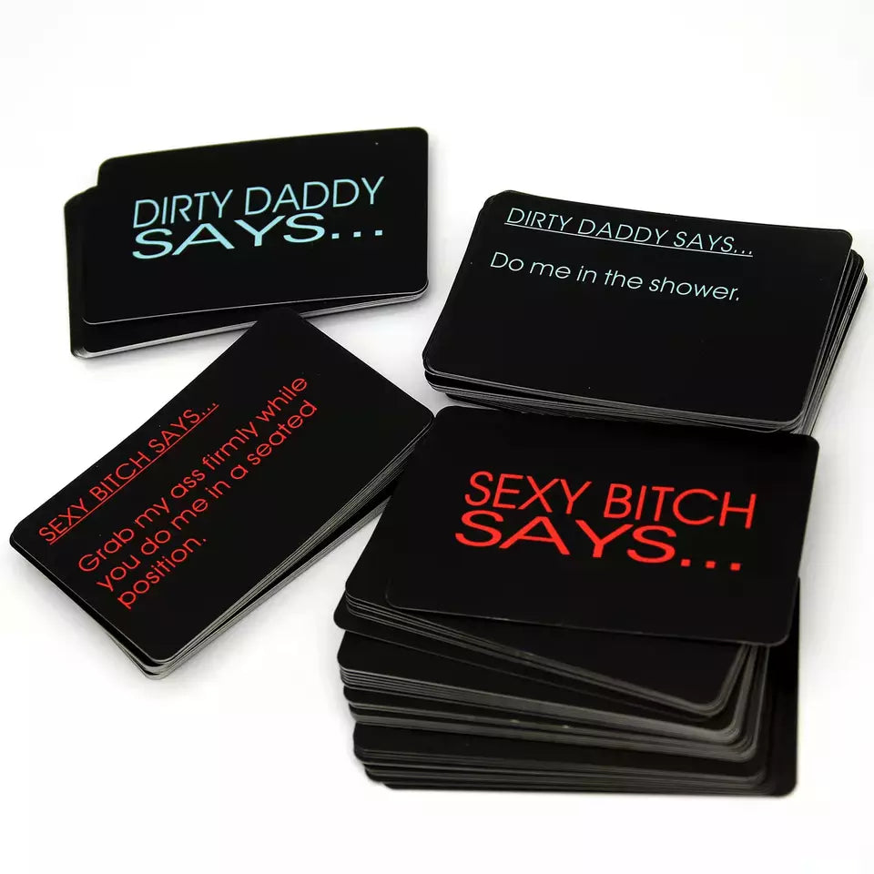 Card Game Naughty Fun Cards Fit For Couple