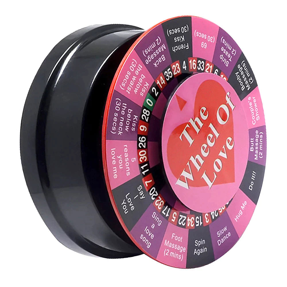 Mini Wheel of Love - Wheel of Fortune with 17 Exciting Possibilities