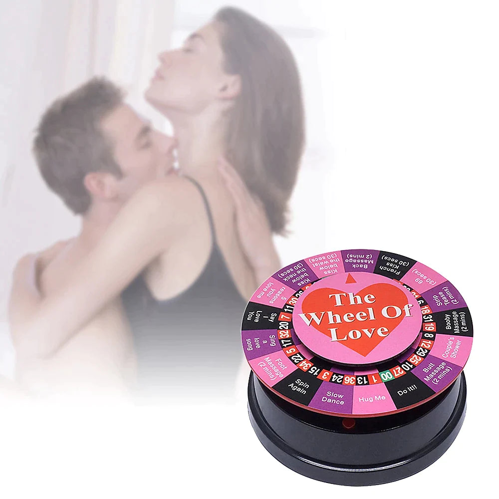 Mini Wheel of Love - Wheel of Fortune with 17 Exciting Possibilities