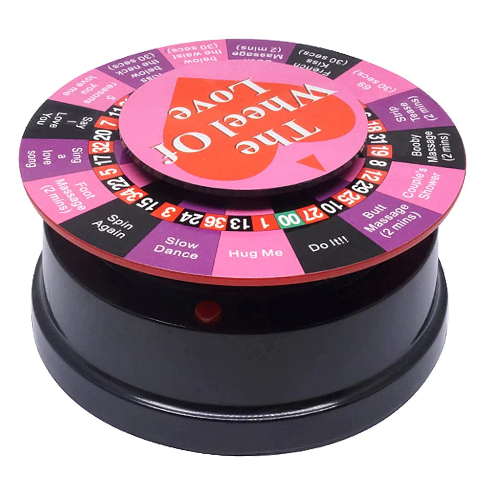 Mini Wheel of Love - Wheel of Fortune with 17 Exciting Possibilities