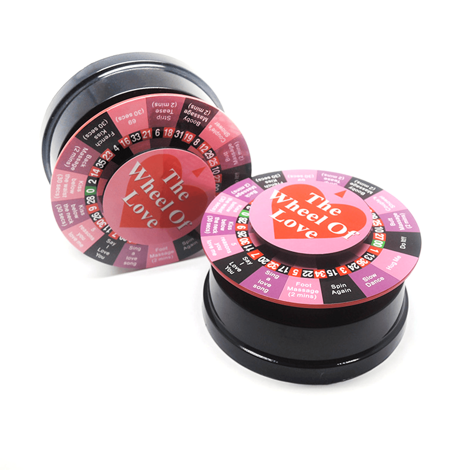 Mini Wheel of Love - Wheel of Fortune with 17 Exciting Possibilities