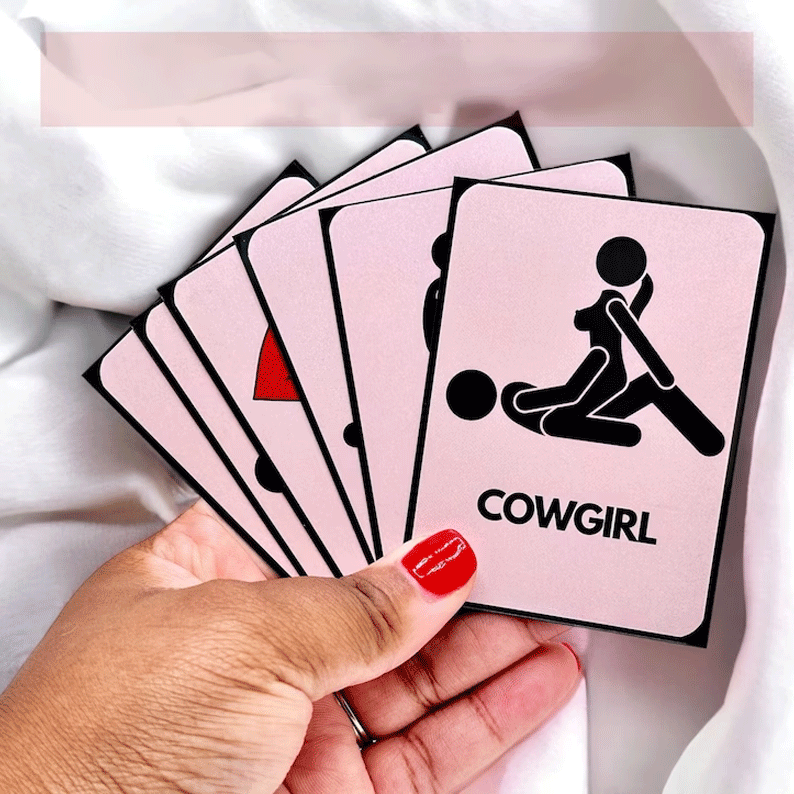 Couples Position Card Game