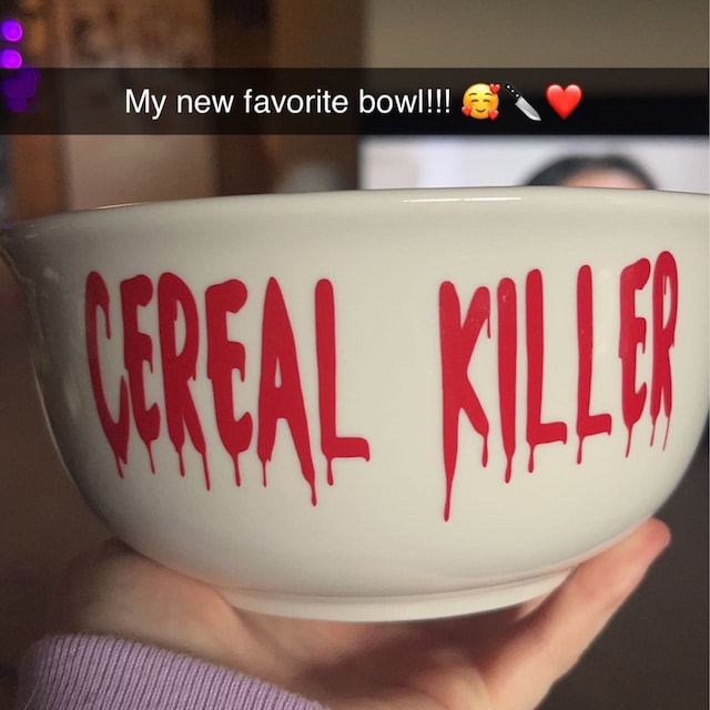 🔪Cereal Killer bowl