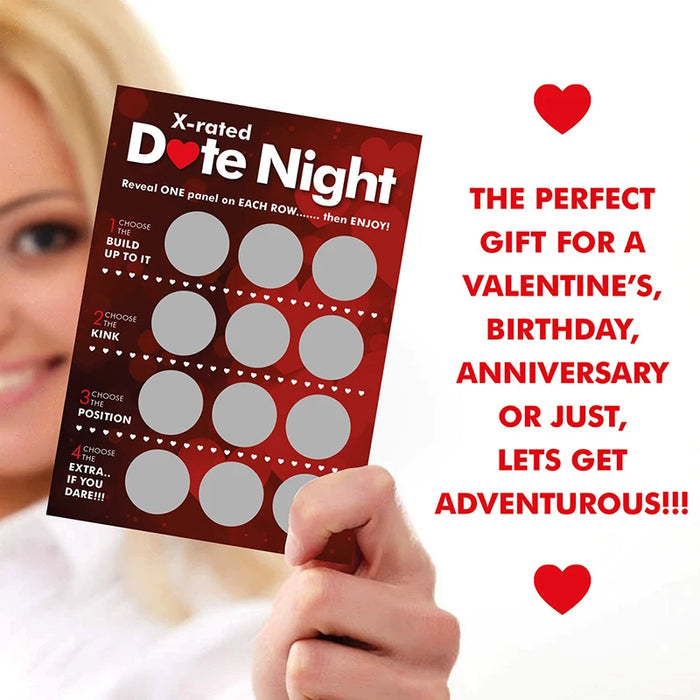 💑Date Night Scratch Card Valentine Sexy Love Gift