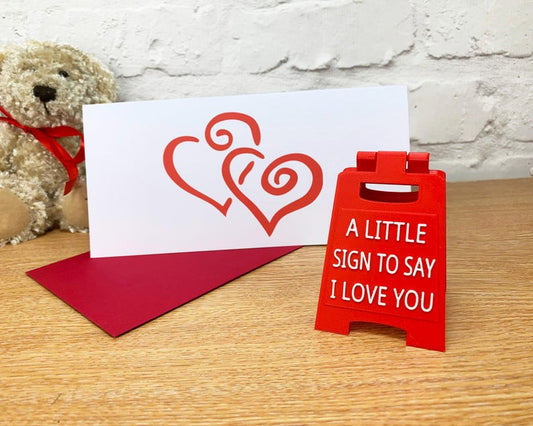 🔥Valentine's Day Deals - Romantic Mini Sign. A Little Sign to Say I Love You