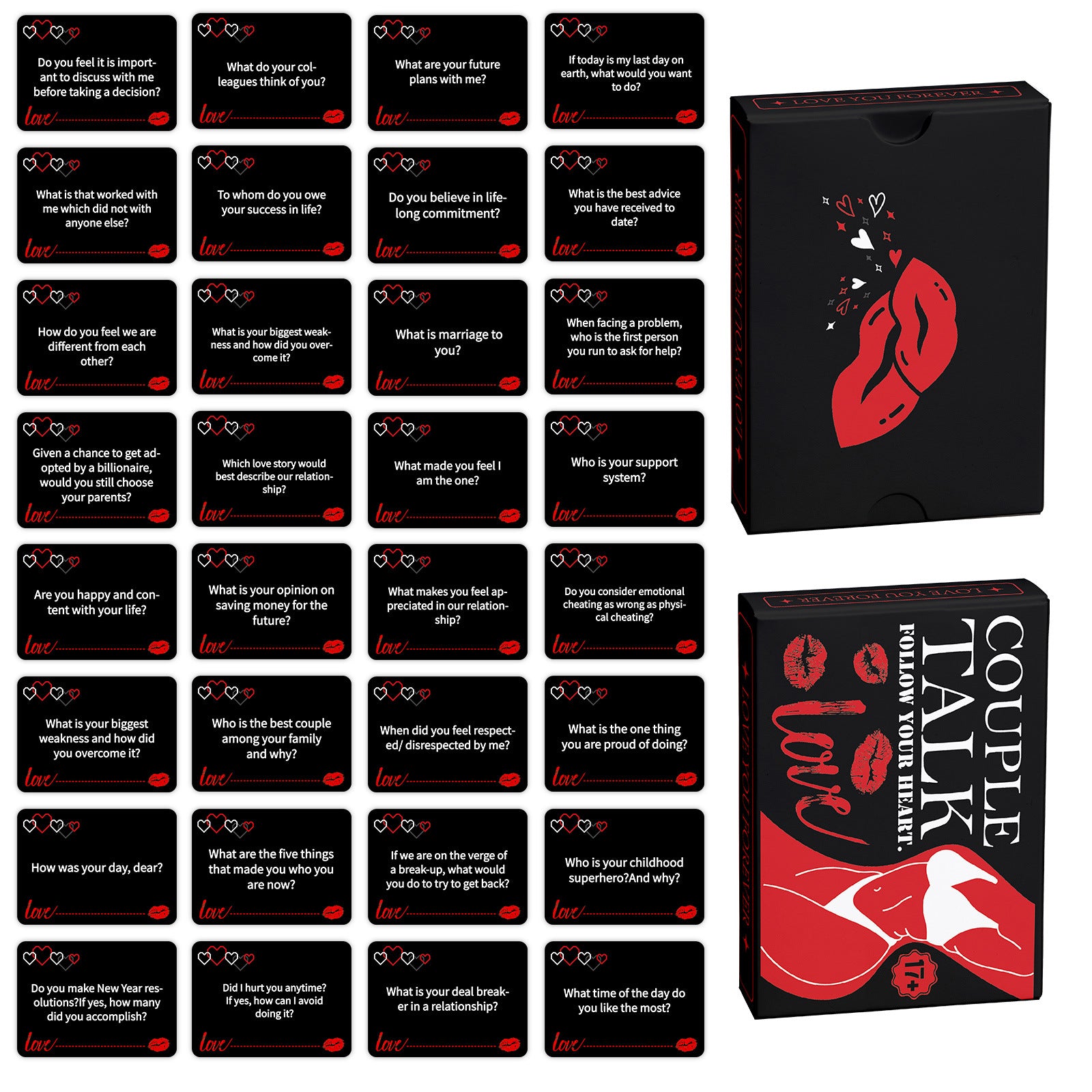 Couples Position Card Game