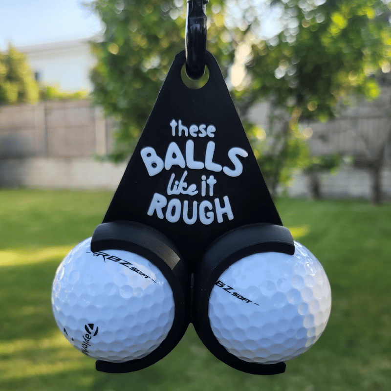 3D Printed Funny Golf Ball Holder - Funny Golf Gifts