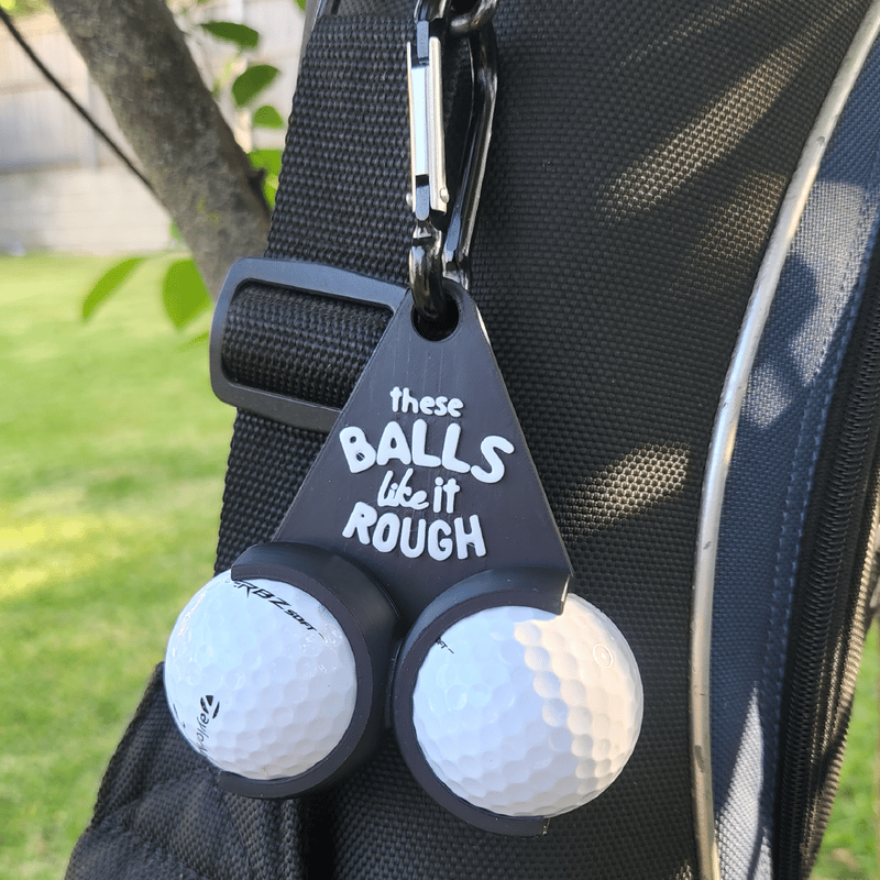 3D Printed Funny Golf Ball Holder - Funny Golf Gifts