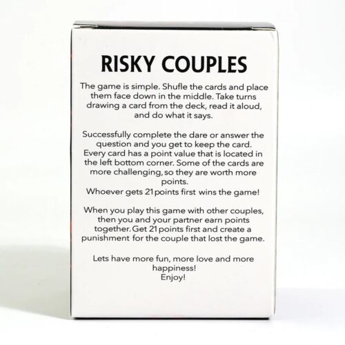 RISKY COUPLES - 150 Spicy Dares & Questions for Your Date Night