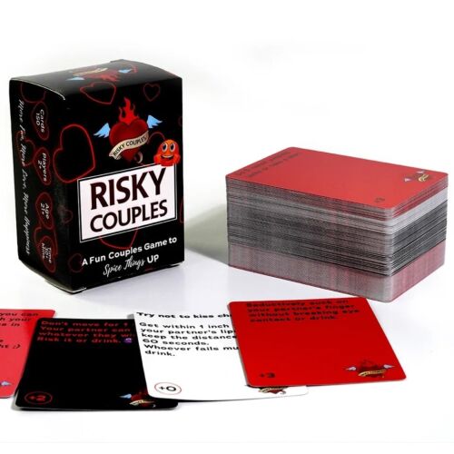 RISKY COUPLES - 150 Spicy Dares & Questions for Your Date Night