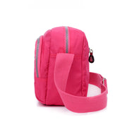 Women's Casual Waterproof Nylon Bag Solid Multi-pocket Zipper Crossbody Bags - Marfuny