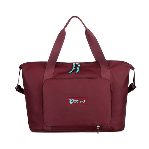 Colorful Large Capacity Foldable Ladies Travel Bag
