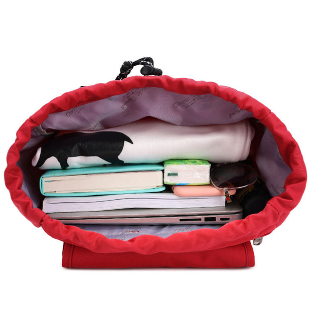 Women's Fashion College style Waterproof Oxford Bag Large Capacity Multi-pocket Zipper Backpack - Marfuny