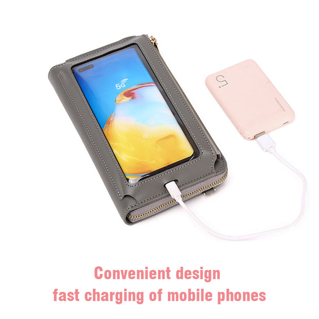 Süße Touchscreen Messenger Handytasche für Frauen