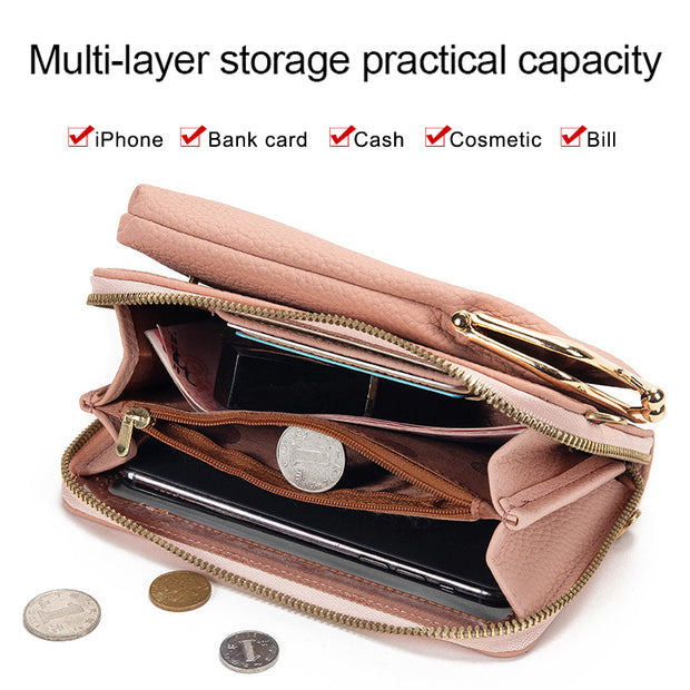 Touch Screen Large-Capacity Wallet Mobile Phone Bag