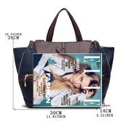 Women's Classic Solid Hairball Waterproof Nylon Bags Large Capacity Multifunctional Zipper Handbags - Marfuny