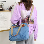 Women's Fashion High Quality Canvas Large Capacity Multi-pocket Zipper Handbags - Marfuny