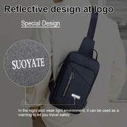 Fashionable Lightweight Nylon Men Chest Bag