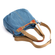 Women's Fashion High Quality Canvas Large Capacity Multi-pocket Zipper Handbags - Marfuny
