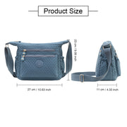 Fashion Color Dot-Pattern Large Capacity Ladies Crossbody Bag