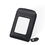 Genuine Leather RFID Wallet Multiple Card Slots Coin Purse