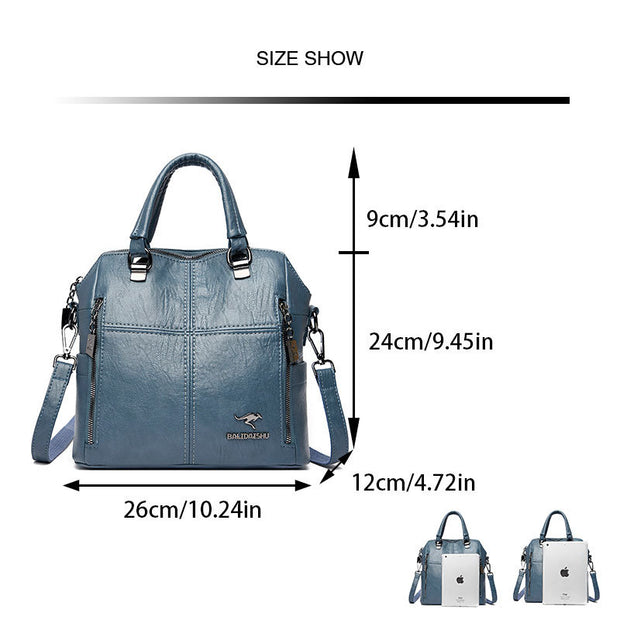 Multifunktionale Damenhandtasche mit großer Kapazität
