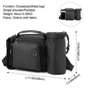 Three-Piece Multifunctional Detachable Men's Messenger Bag