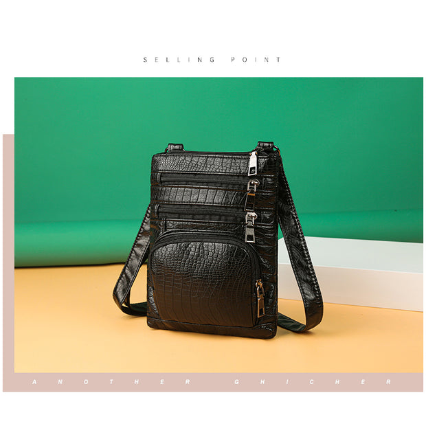 Fashionable And Exquisite Multi-Pocket Ladies Crossbody Bag