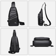 Leichte Herren-Brusttasche mit großer Kapazität