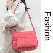 Fashion Color Dot-Pattern Large Capacity Ladies Crossbody Bag
