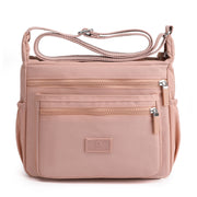 New Waterproof Nylon Bag Multi-Pocket Women's Crossbody Bag